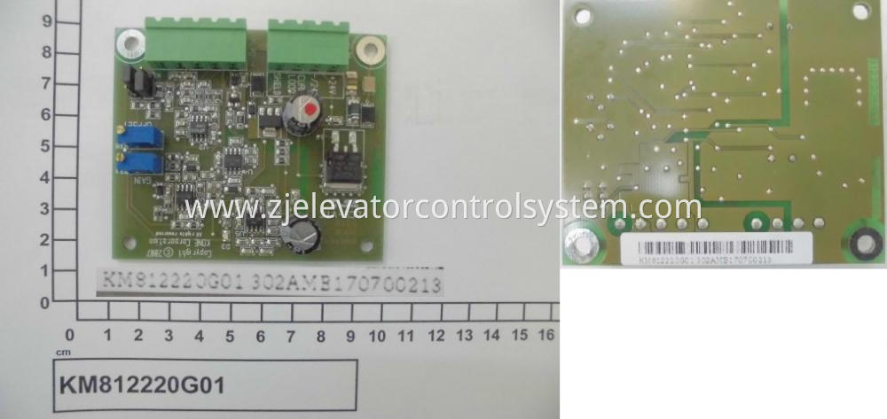 KONE Elevator LCEVTC Board KM812220G01